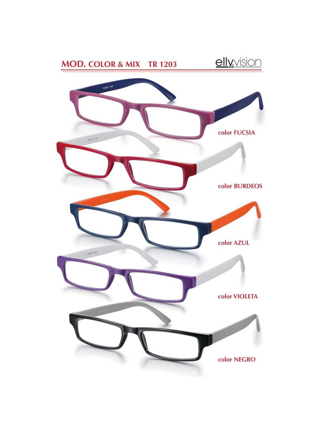Gafas de lectura para mujer elegantes lentes de resina