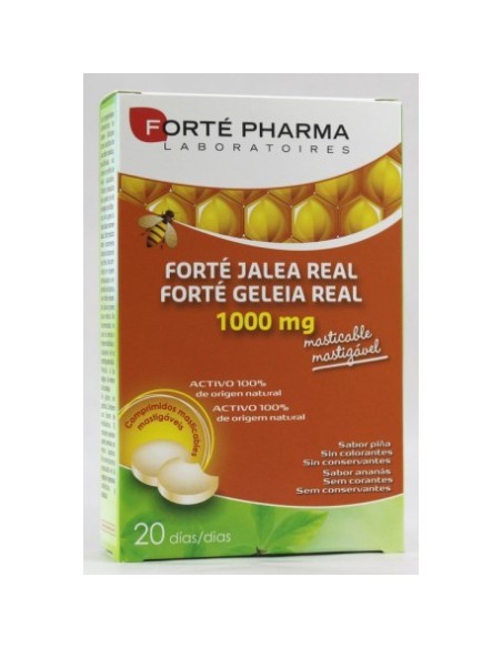 Jalea Real 1000mg comprimidos masticables