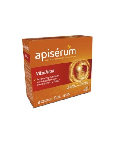 Apiserum Vit 18 viales