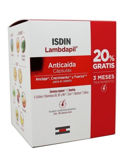 LAMBDAPIL ANTICAIDA 180 CAPSULAS
