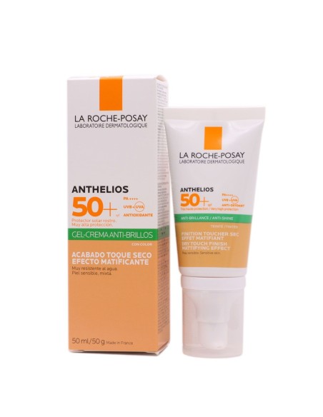 Anthelios XL SPF+50 Gel Crema toque seco con color 50 ml