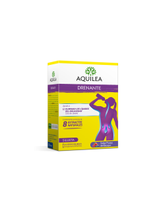 Aquilea Drenante Para Eliminar Liquidos, 15 sticks.
