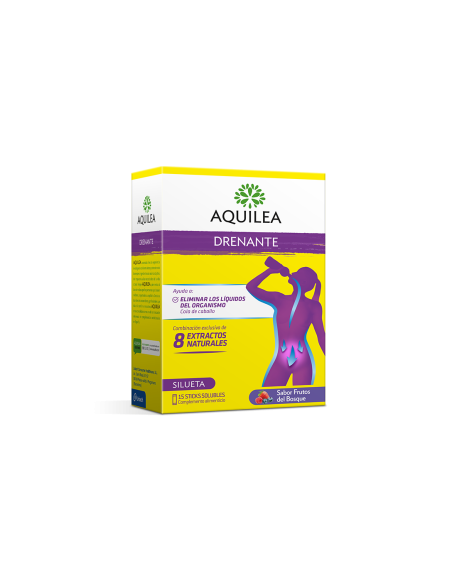 Aquilea Drenante Para Eliminar Liquidos, 15 sticks.