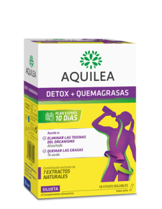 Aquilea Detox + Quemagrasas, 10 Sticks.